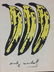 Original Ink and Watercolor on Paper Signed ''Andy - 2