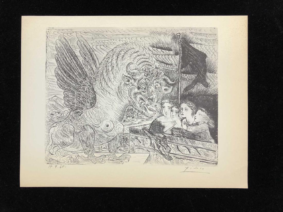 "SUITE VOLLARD" Lithograph Pencil Signed "Picasso" (1 of 6)