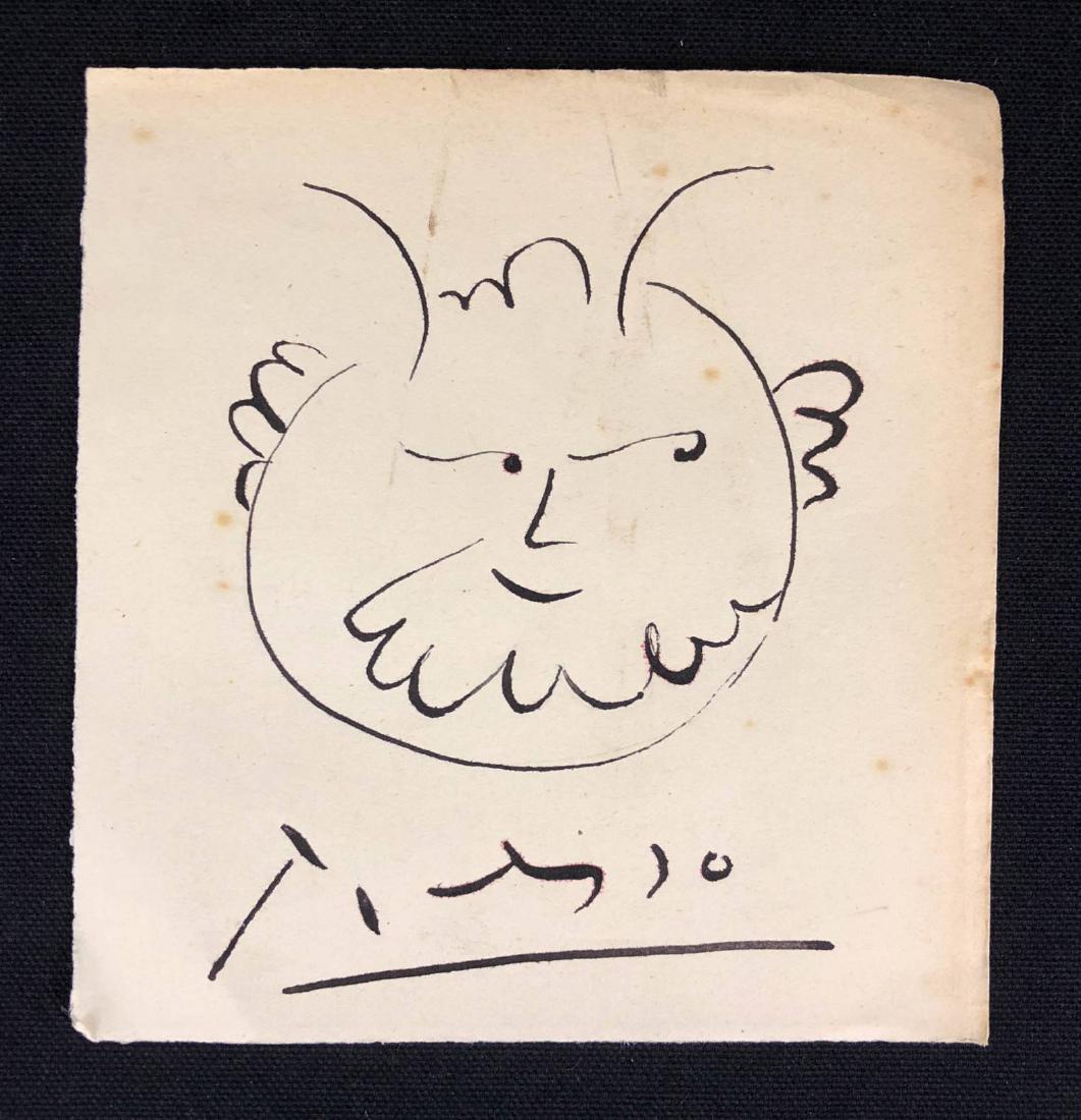 Pablo Picasso (Spanish, 1881-1973) -- Hand Drawing (1 of 3)