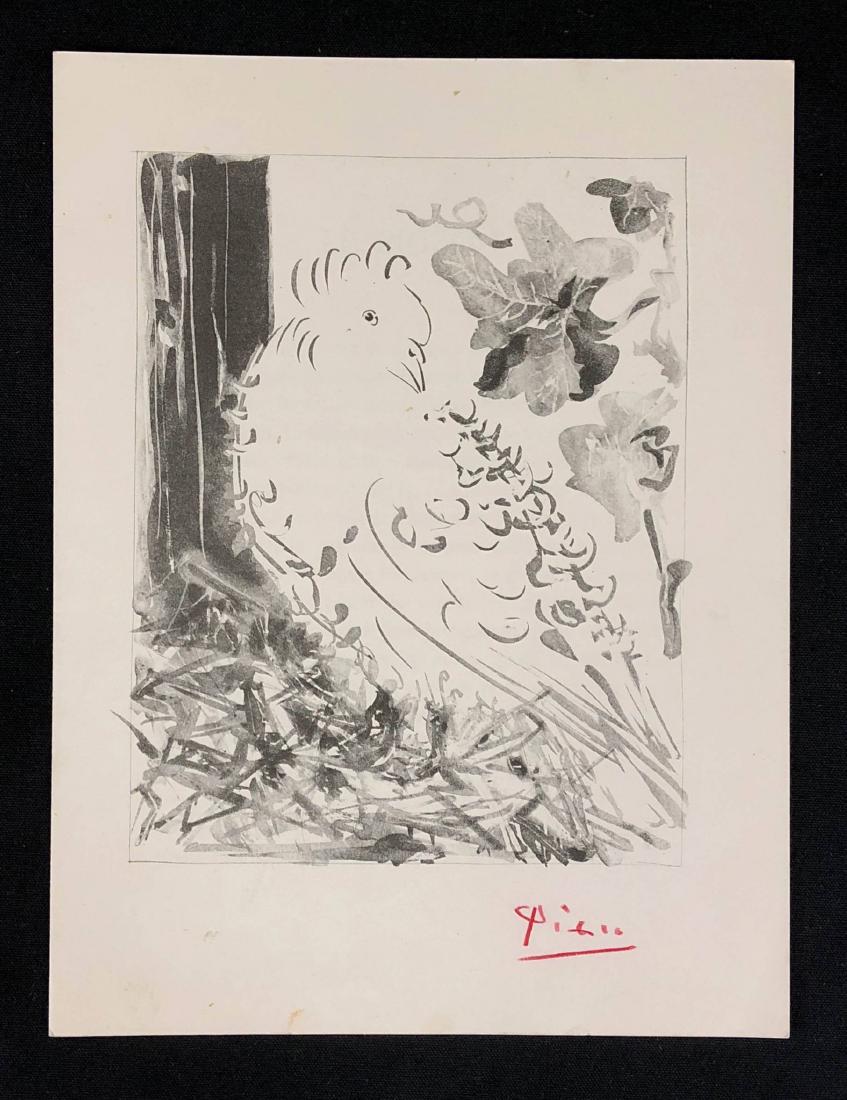 Pablo Picasso (Spanish, 1881-1973) -- Hand Signed Print (1 of 4)