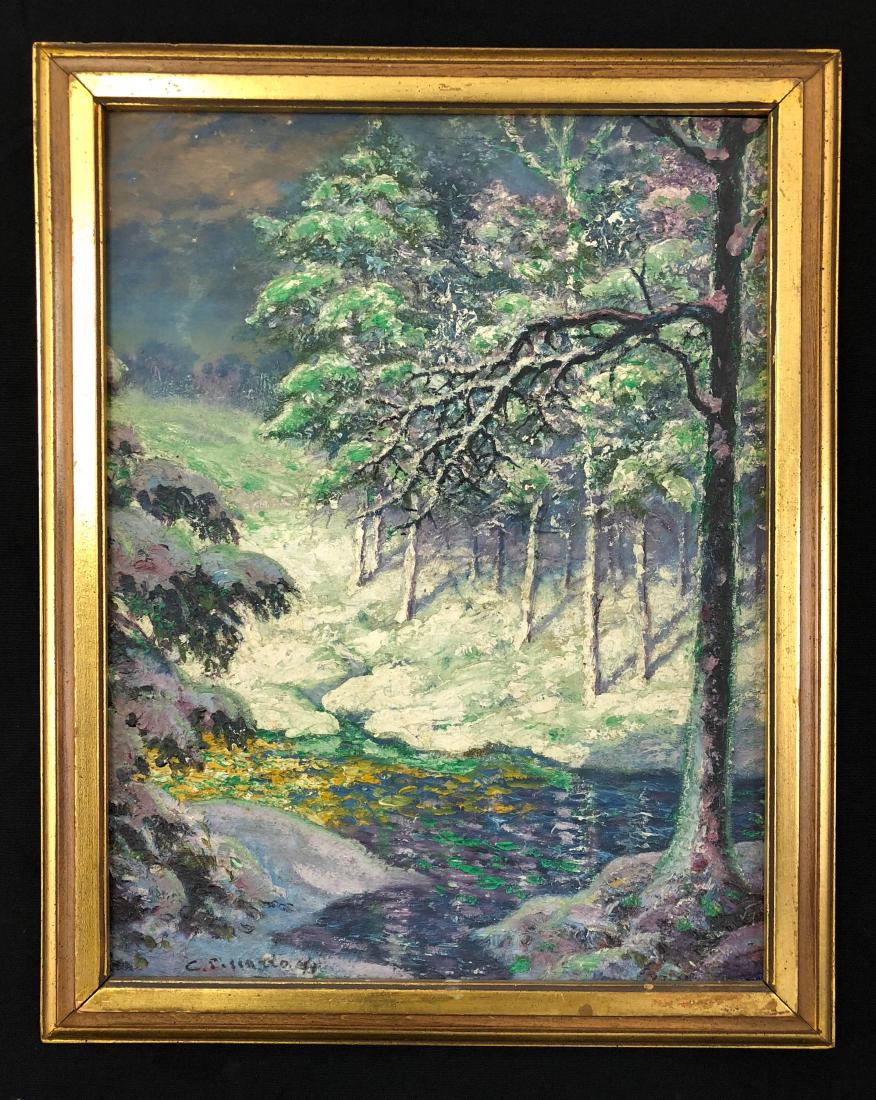 Camille Pissaro (Danish-French 1830-1903)  Hand Painted (1 of 6)