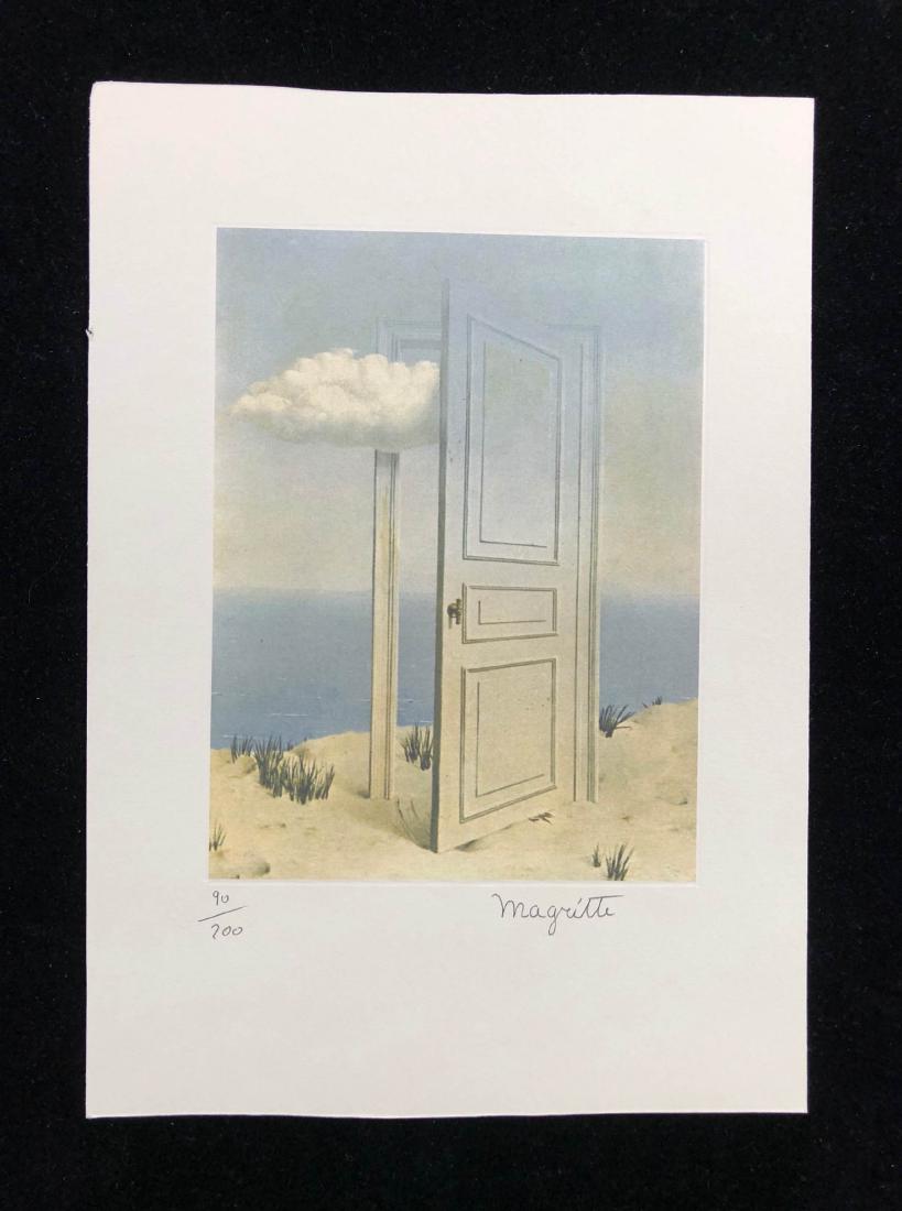 Rene Magritte (Belgian, 1898-1967) -- Hand Signed and (1 of 4)