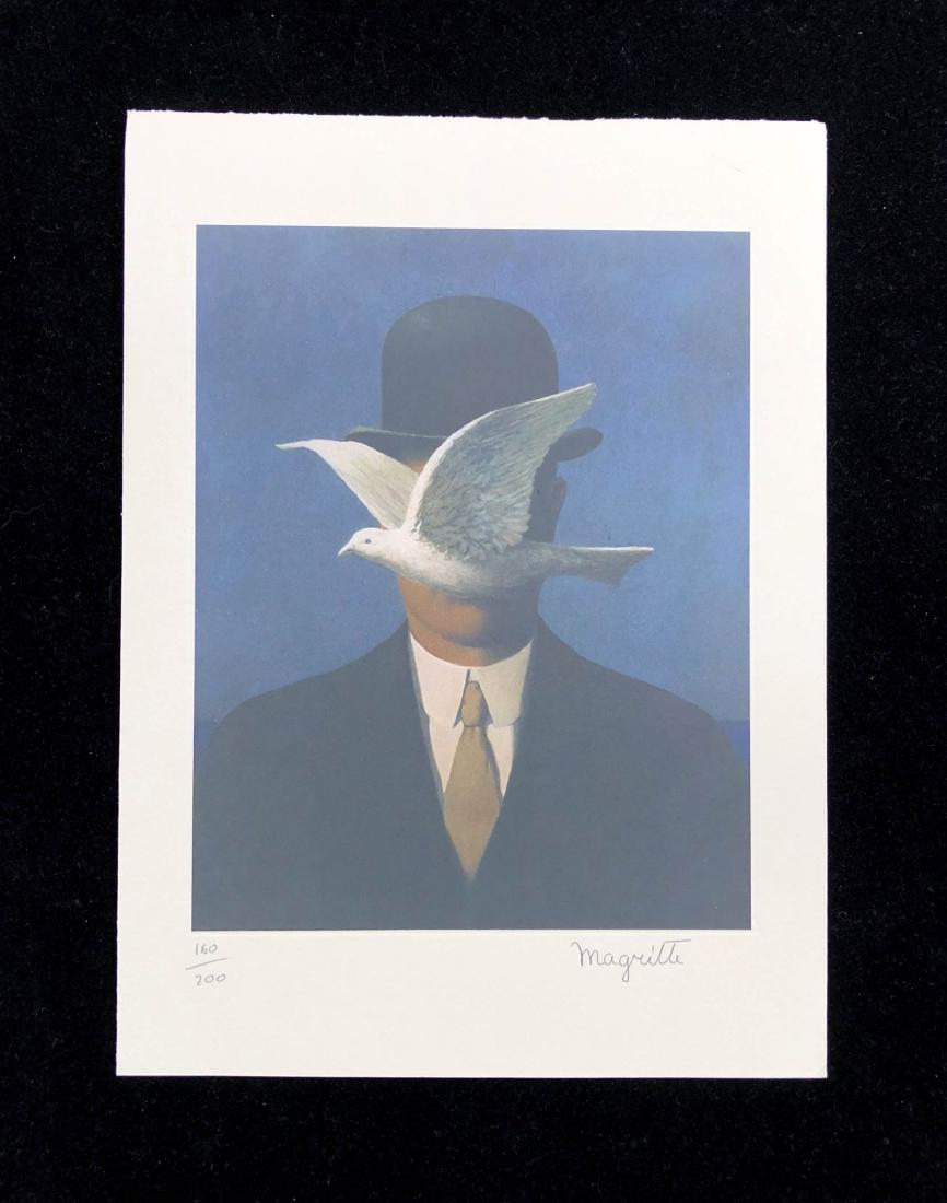 Rene Magritte (Belgian, 1898-1967) -- Hand Signed and (1 of 4)