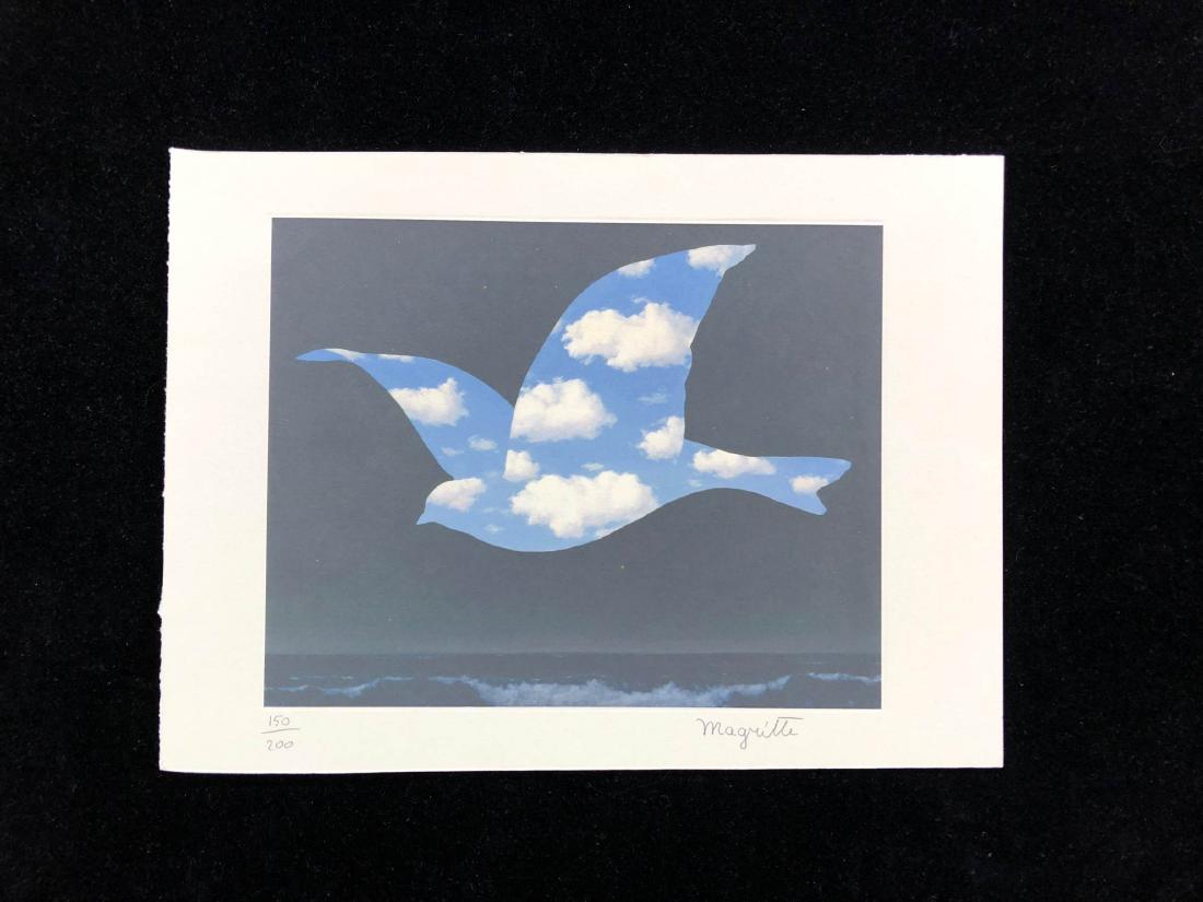 Rene Magritte (Belgian, 1898-1967) -- Sky Bird in (1 of 4)