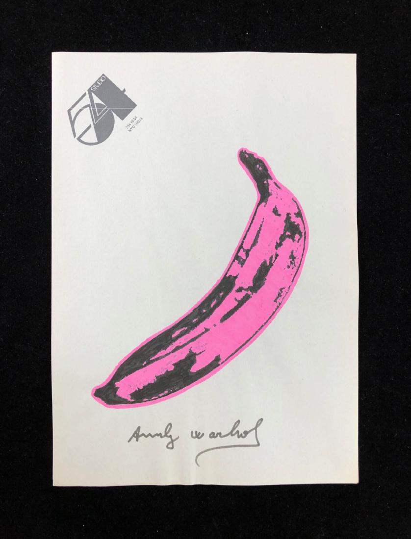Andy Warhol (American, 1928-1987) -- Hand Drawn Neon (1 of 4)