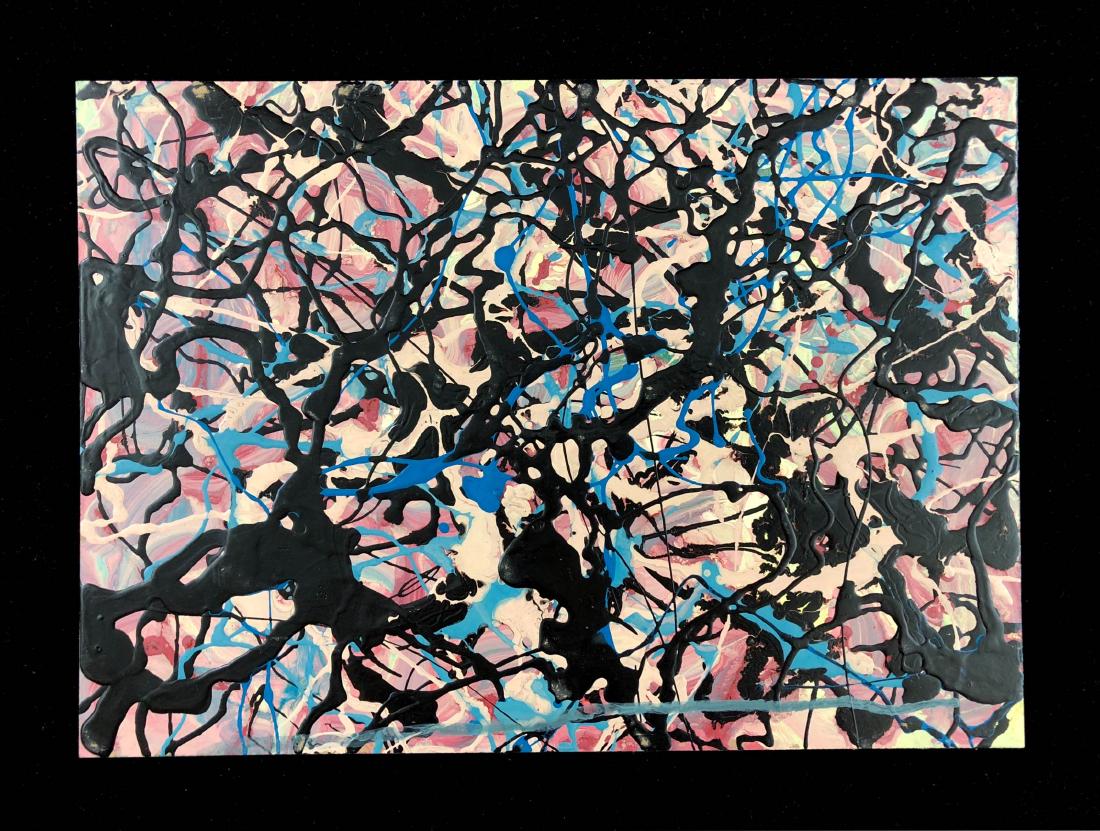 Jackson Pollock (American, 1912-1956) -- Hand Painted (1 of 4)