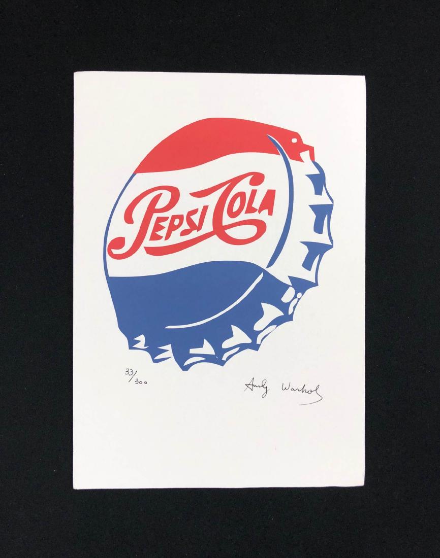 Andy Warhol (American, 1928-1987) -- Hand Signed and (1 of 4)