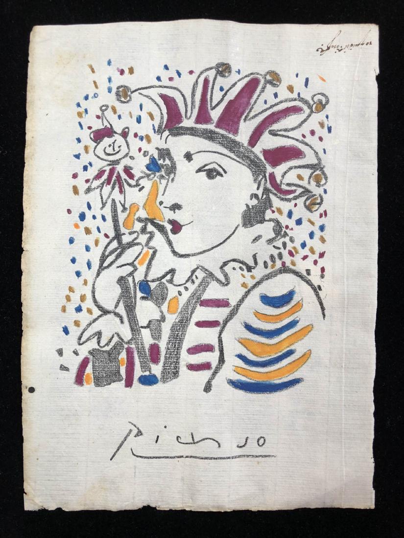 Pablo Picasso (Spanish, 1881-1973) -- Hand Drawn and (1 of 6)