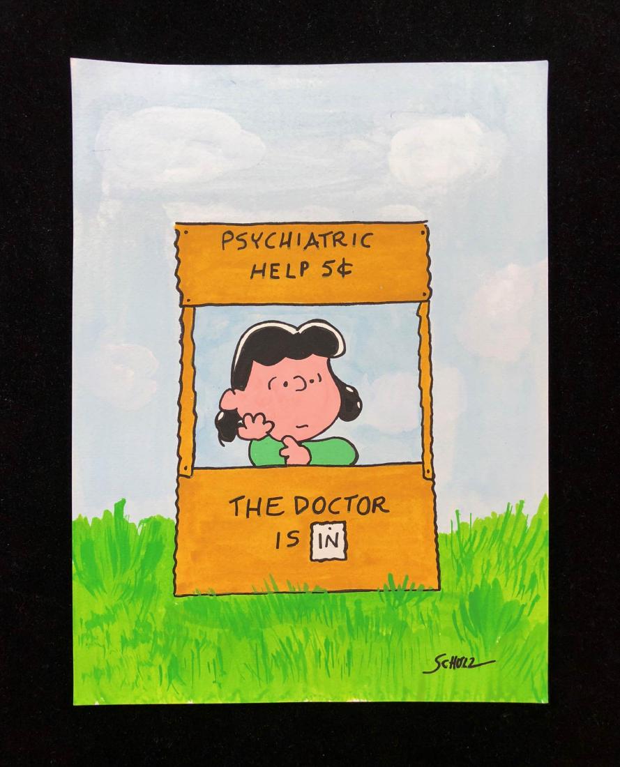 Charles Schulz (American, 1922 - 2000) -- Hand Drawn (1 of 4)