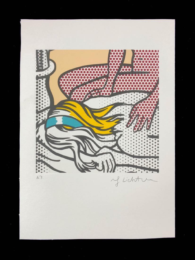 Roy Lichtenstein (American, 1923-1997) -- Hand Signed (1 of 4)