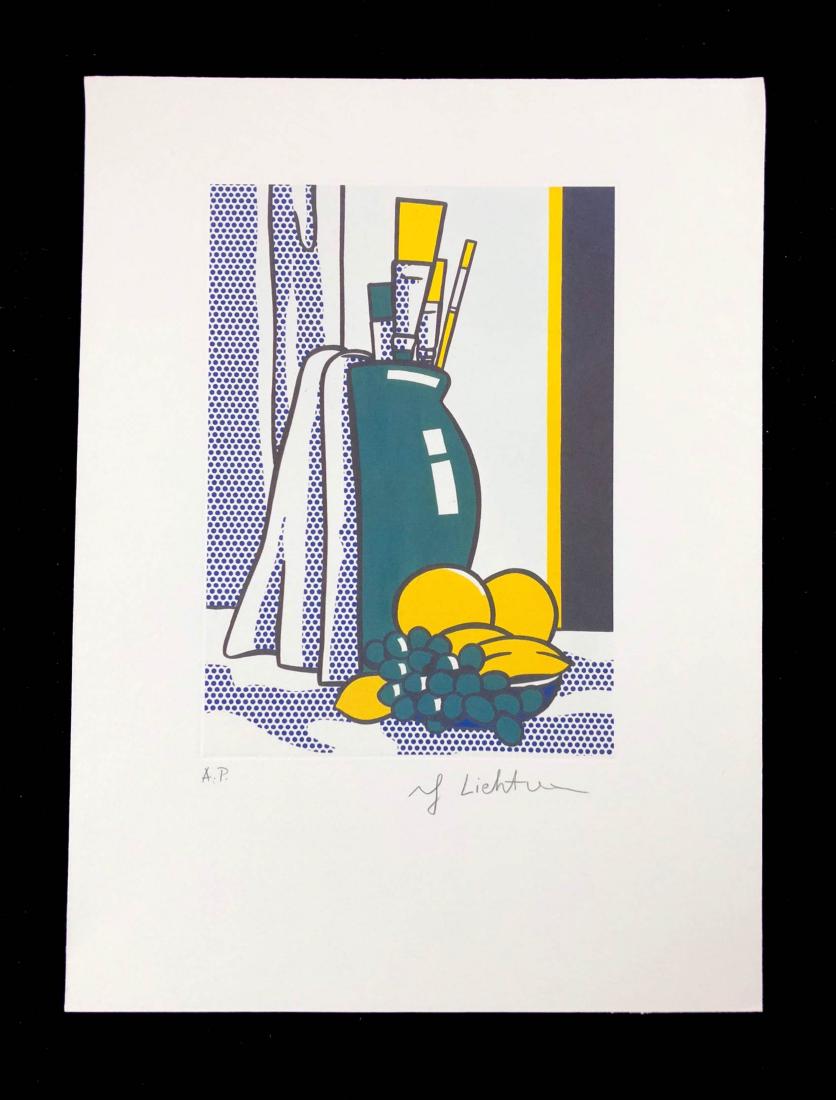 Roy Lichtenstein (American, 1923-1997) -- Studio Still (1 of 4)