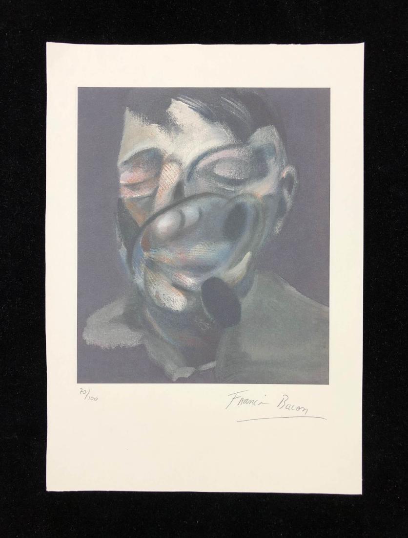 Francis Bacon (British-Irish, 1902-1992) -- Hand Signed (1 of 4)