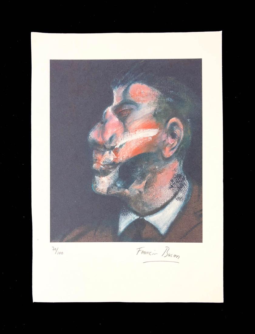 Francis Bacon (British-Irish, 1902-1992) -- Hand Signed (1 of 5)