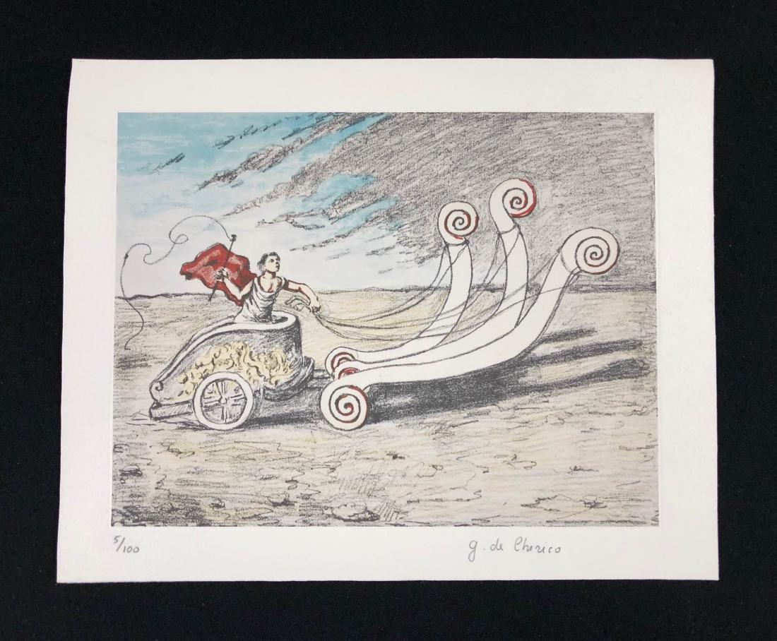 Giorgio de Chirico (Italian, 1888-1978) -- Hand Signed (1 of 5)