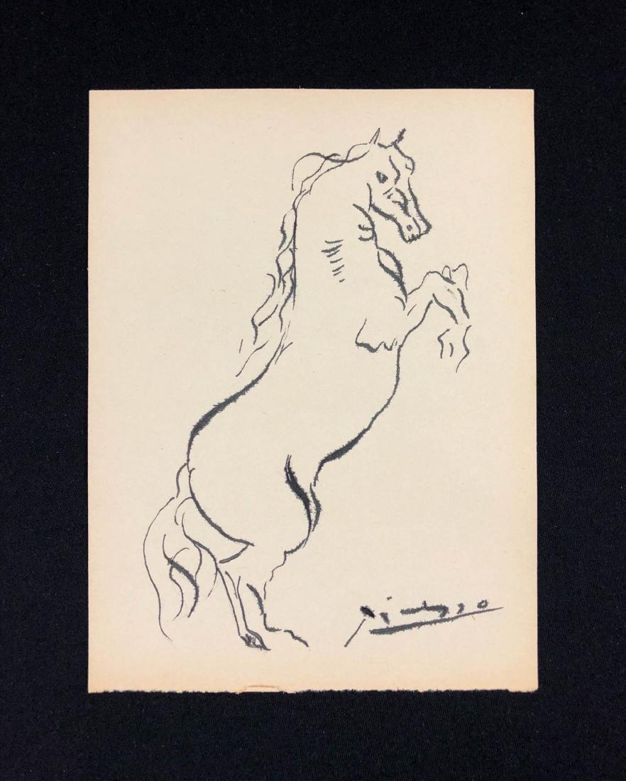 Pablo Picasso (Spanish, 1881-1973) -- Hand Signed Ink (1 of 4)