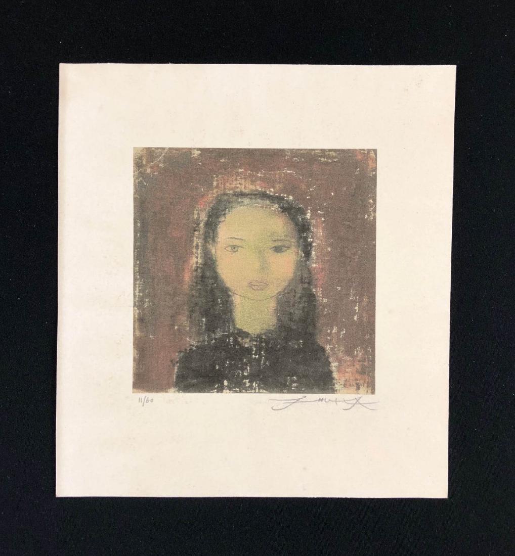 Zao Wou-Ki (Chinese-French, 1920-2013) -- Hand Signed (1 of 6)