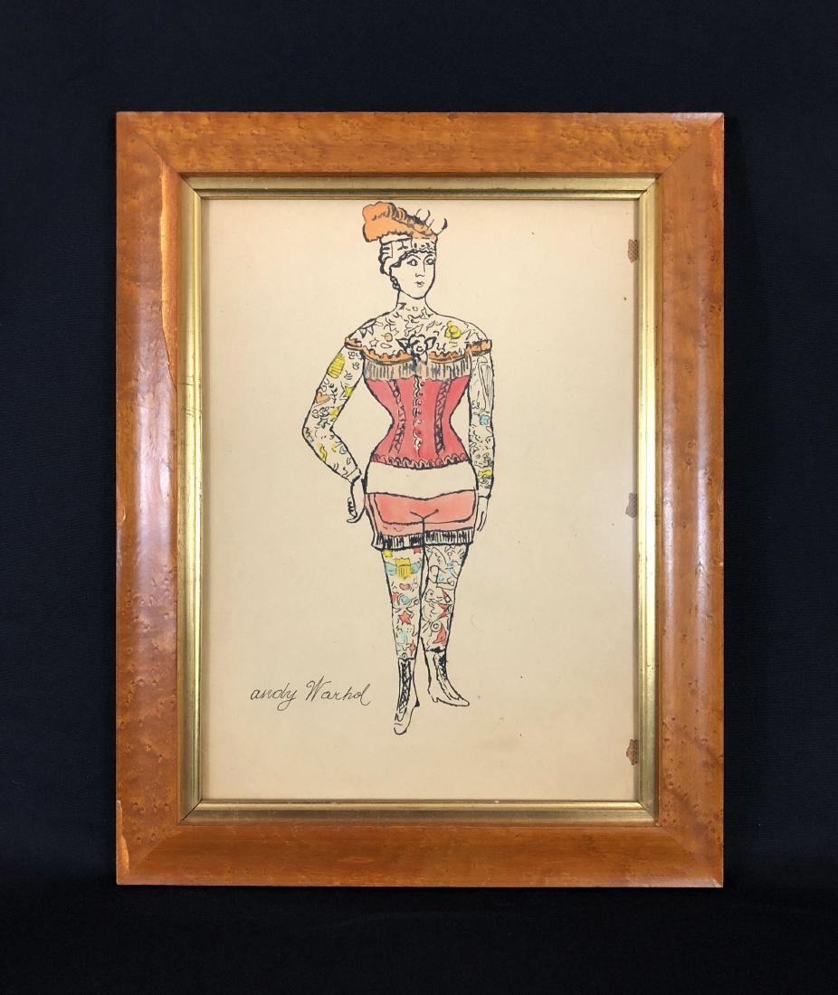 Andy Warhol (American, 1928-1987) -- Hand Painted Mixed (1 of 6)