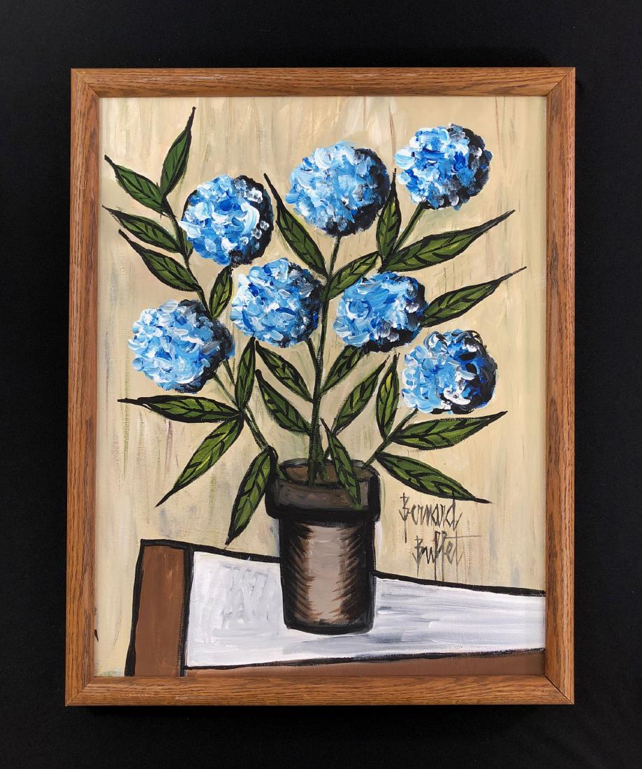 Bernard Buffet (French, 1928 -1999) -- Hand Painted Oil (1 of 5)
