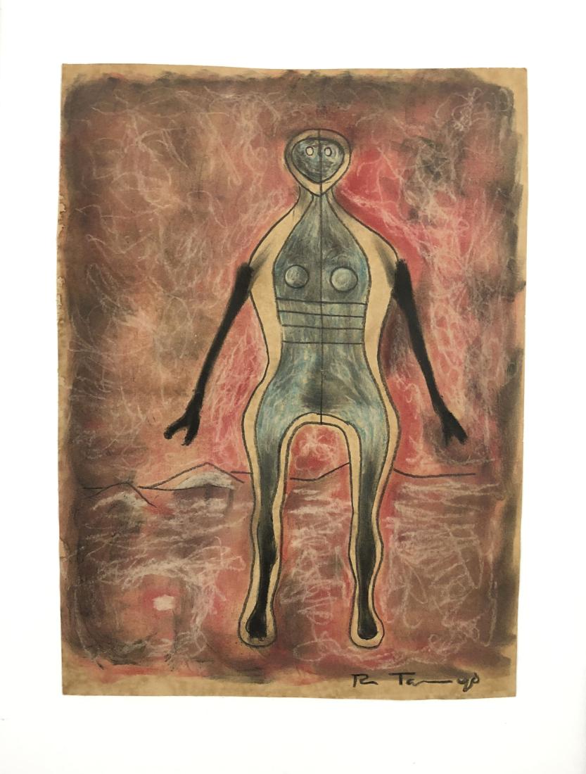 Rufino Tamayo (Mexican, 1899 -1991) -- Hand Drawn Mixed (1 of 4)