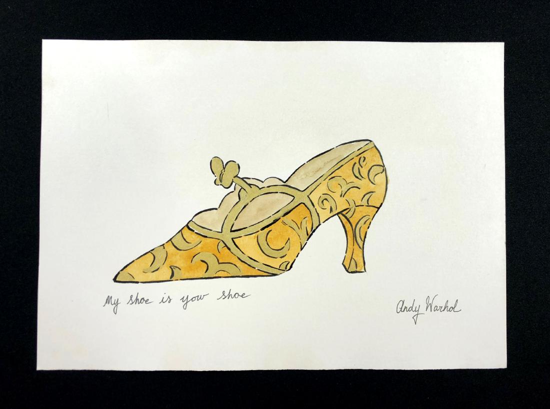 Andy Warhol (American, 1928 -1987) -- Hand Painted (1 of 4)