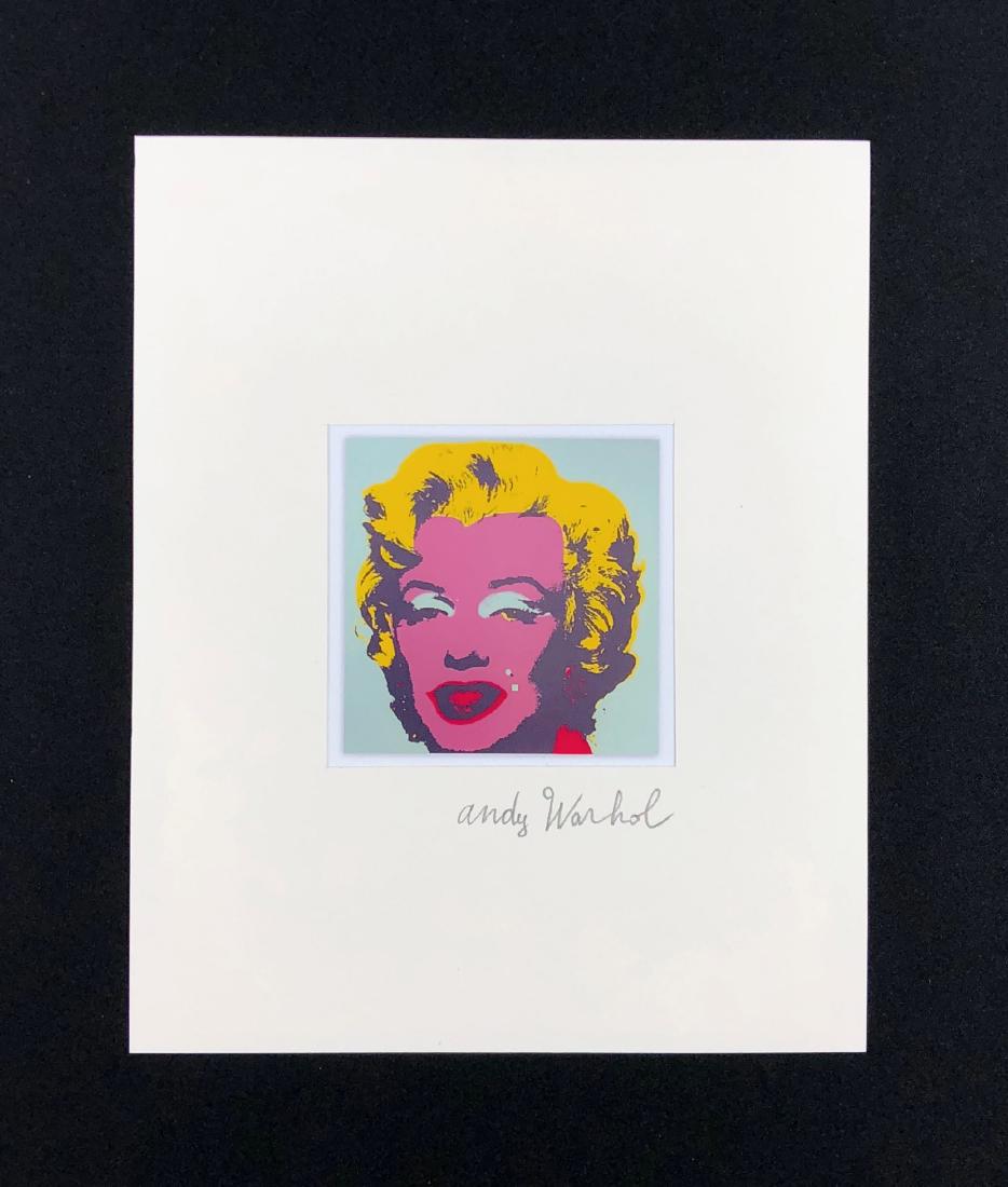 Andy Warhol (American, 1928 -1987) -- Hand Signed Fine (1 of 4)