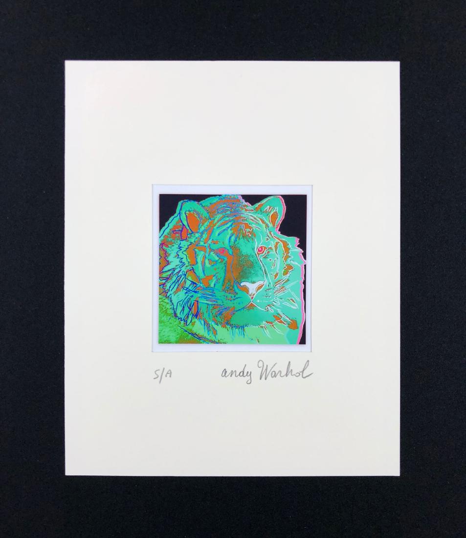 Andy Warhol (American, 1928 -1987) -- Hand Signed Fine (1 of 3)