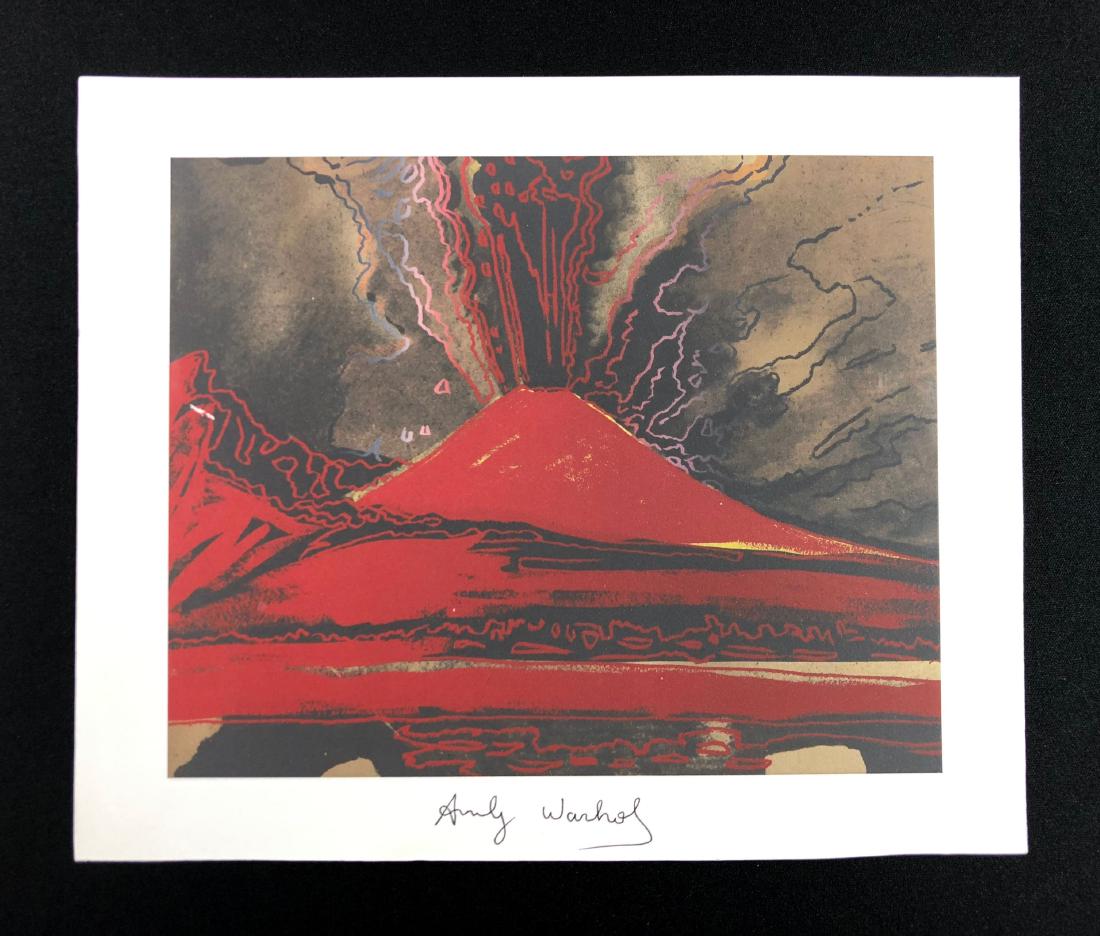 Andy Warhol (American, 1928 -1987) -- Hand Signed Fine (1 of 3)