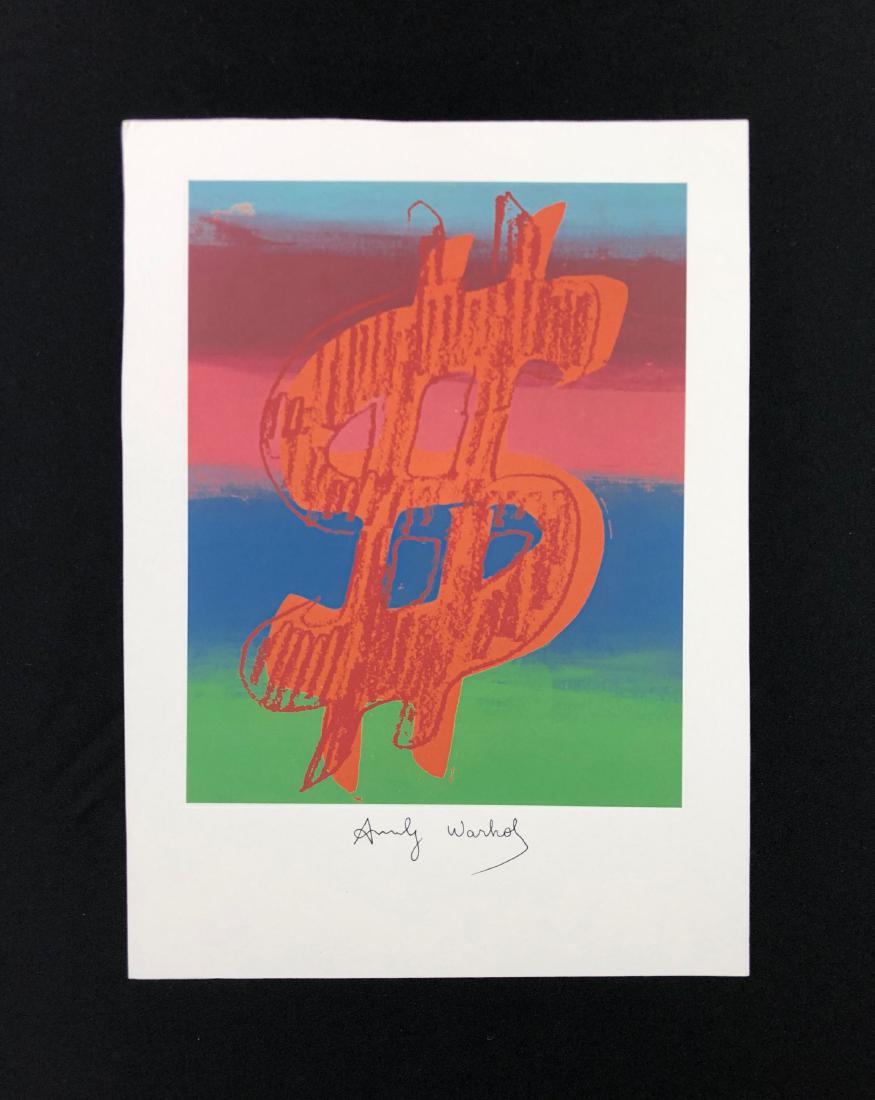 Andy Warhol (American, 1928 -1987) -- Hand Signed Fine (1 of 3)