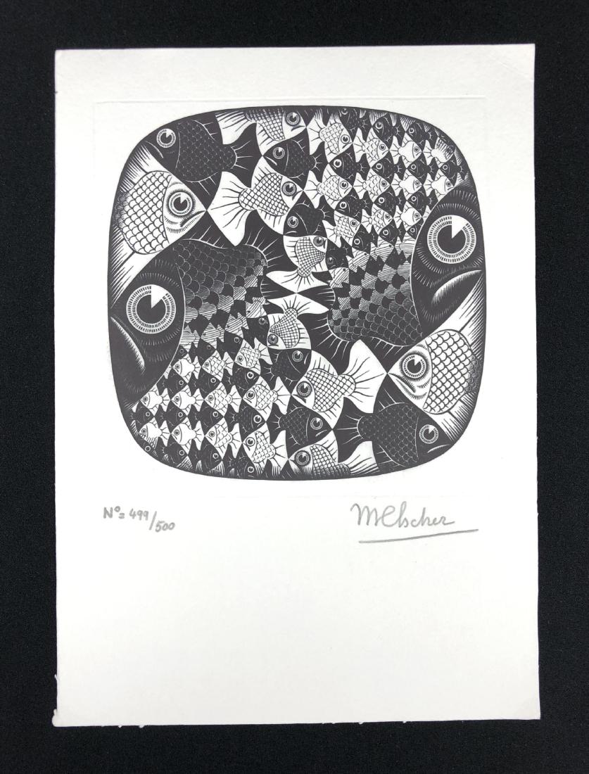 M.C. Escher (Dutch, 1898 -1972) -- Hand Signed Fine Art (1 of 4)