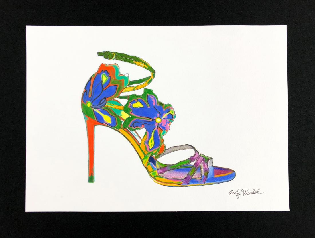 Andy Warhol (American, 1928-1987) -- Hand Painted Mixed (1 of 4)