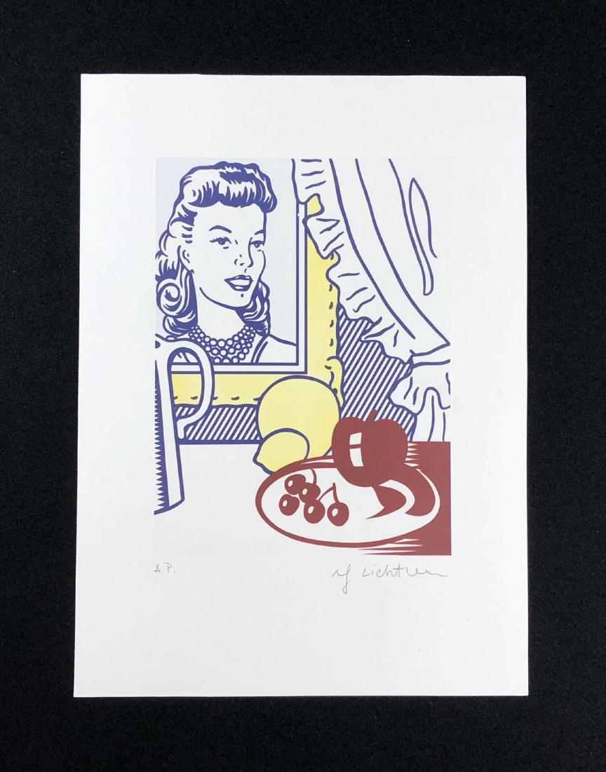 Roy Lichtenstein (American, 1923 -1997) -- Hand Signed (1 of 4)
