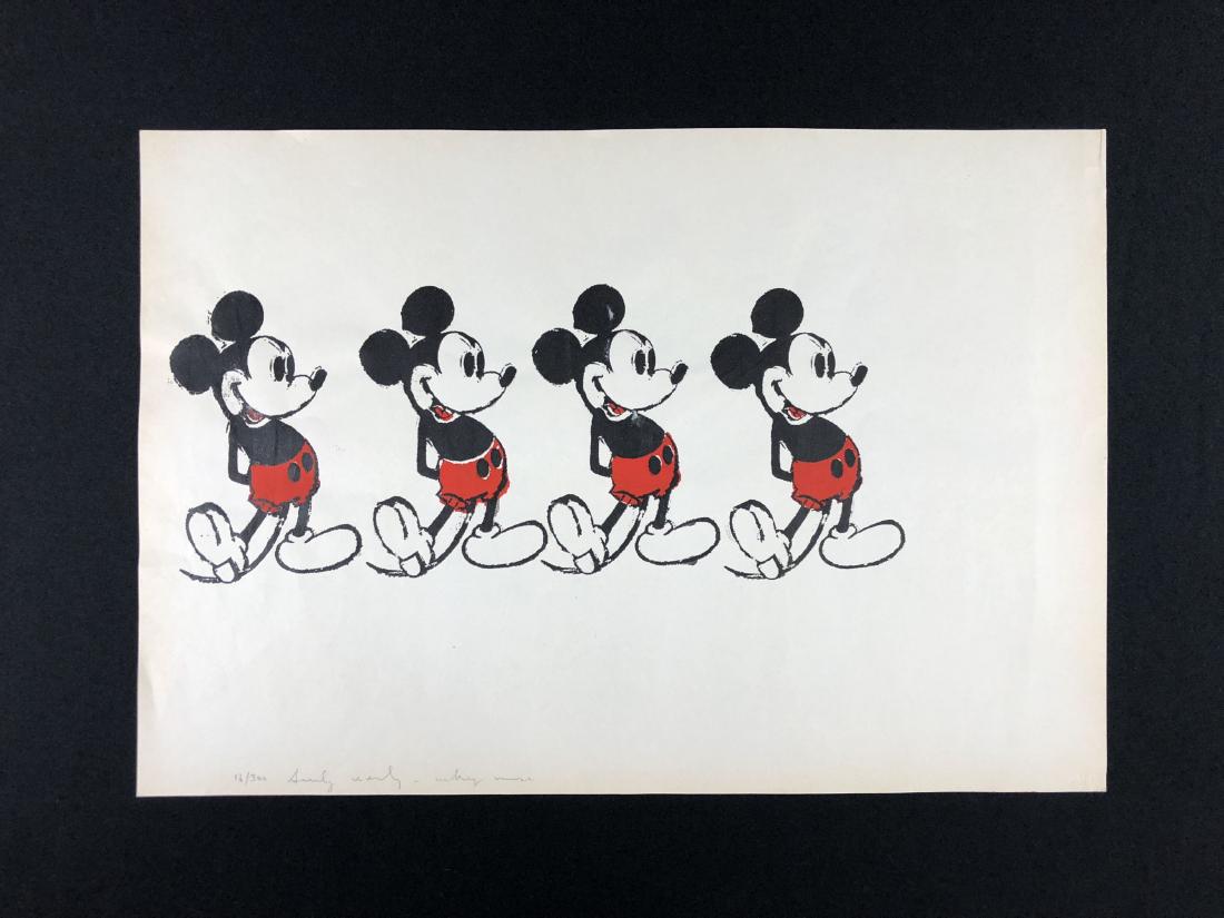 Andy Warhol (American, 1928 -1987) -- Hand Signed Fine (1 of 7)