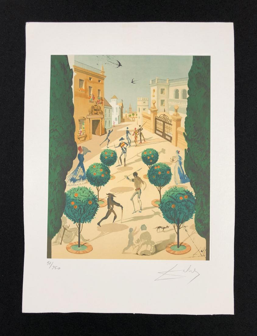 Salvador Dali (Spanish, 1881 -1973) -- Hand Signed Fine (1 of 5)