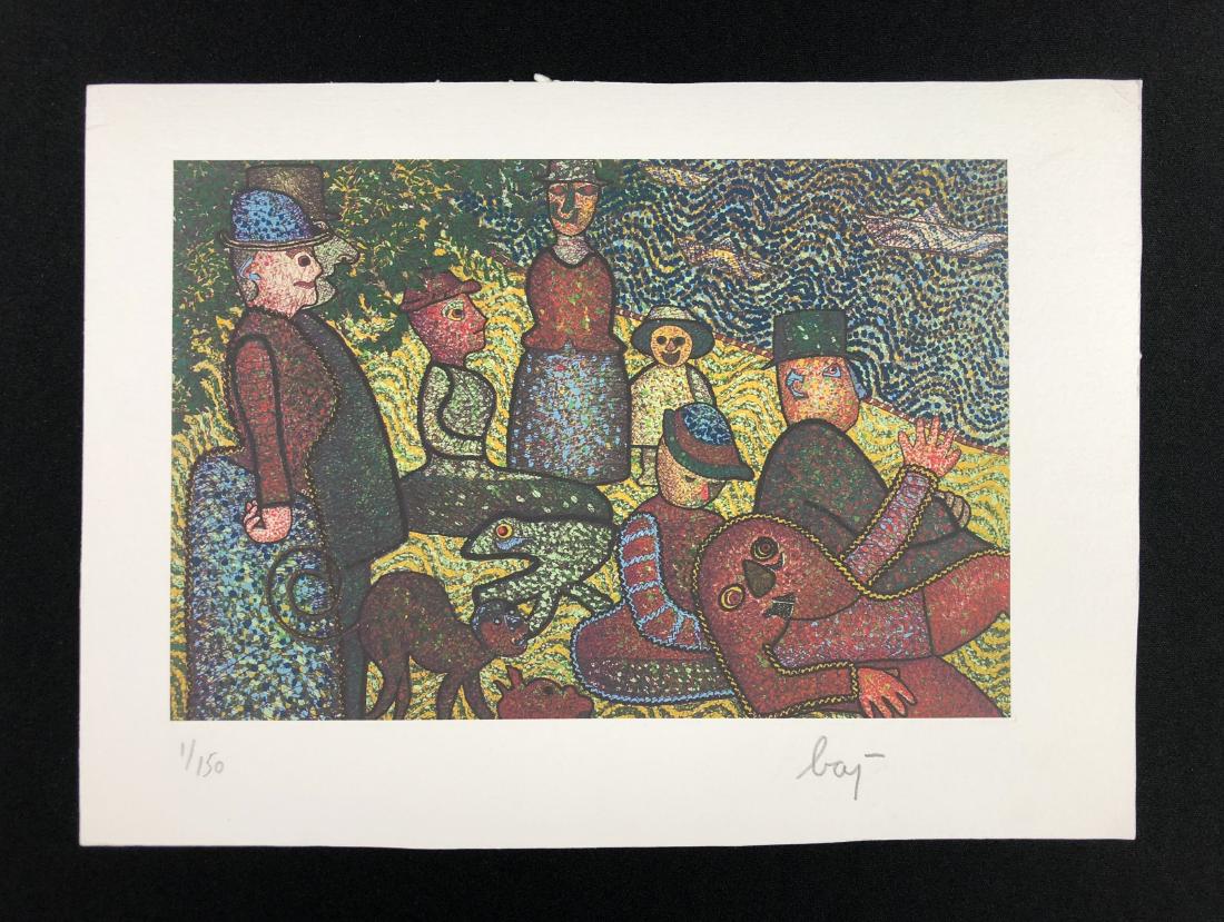 Enrico Baj (Italian, 1924 - 2003) -- Hand Signed Fine (1 of 4)