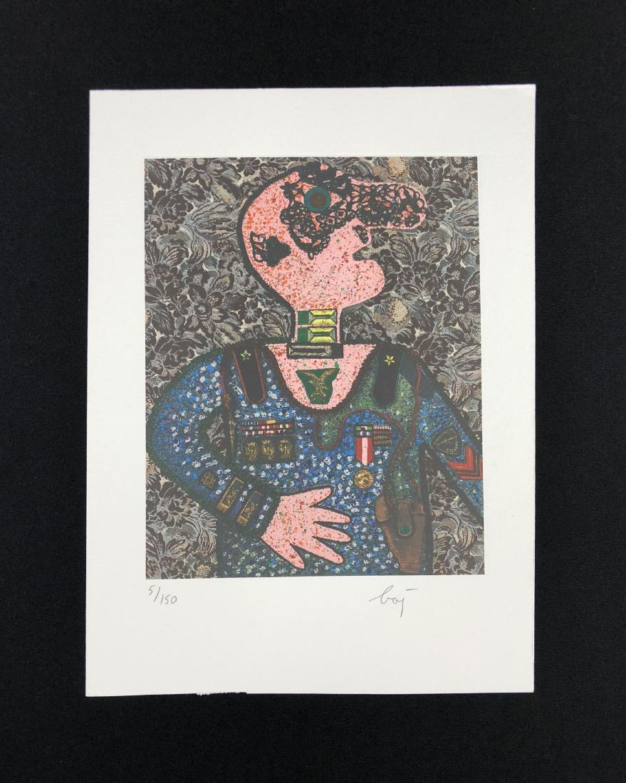 Enrico Baj (Italian, 1924 - 2003) -- Hand Signed Fine (1 of 5)