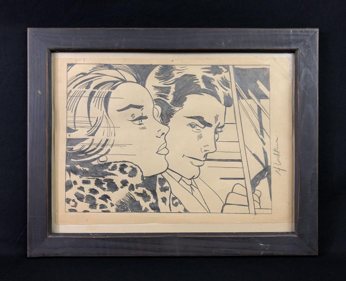 Roy Lichtenstein (American, 1923-1997) -- Hand Drawn (1 of 6)