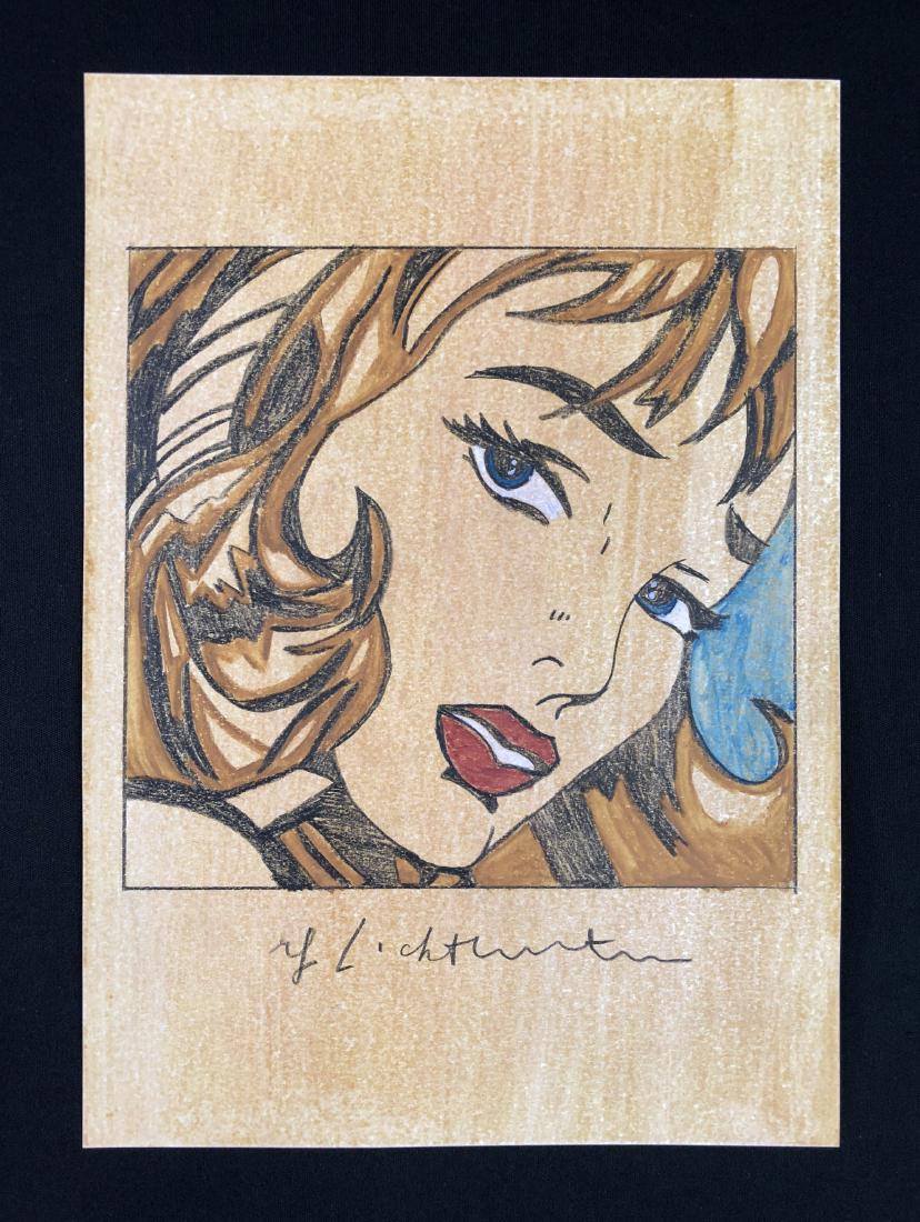 Roy Lichtenstein (American, 1923-1997) -- Hand Drawn (1 of 3)