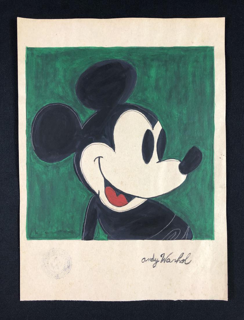 Andy Warhol (American, 1923-1987) -- Hand Painted Mixed (1 of 6)