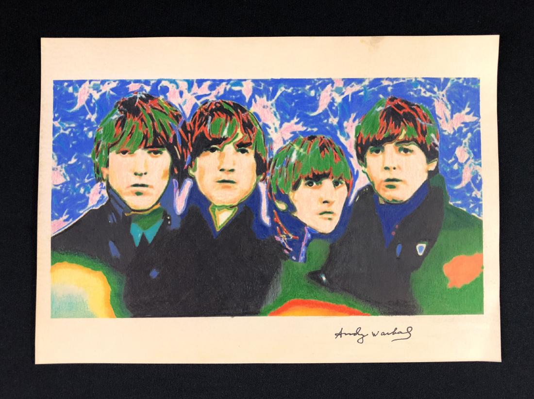 Andy Warhol (American, 1928-1987) -- Hand Drawn Mixed (1 of 4)