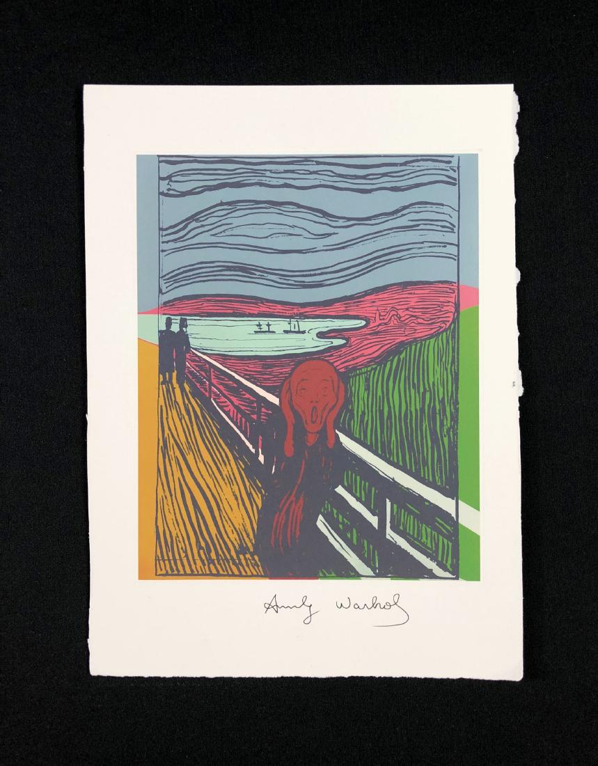 Andy Warhol (American, 1923-1987) -- Hand Signed Fine (1 of 3)