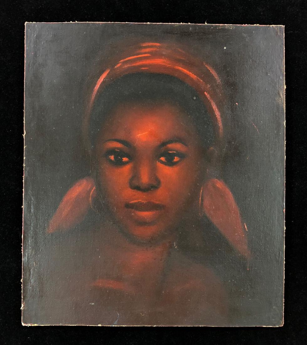 Benedict Enwonwu (Nigerian, 1917-1994) -- Hand-Painted (1 of 3)