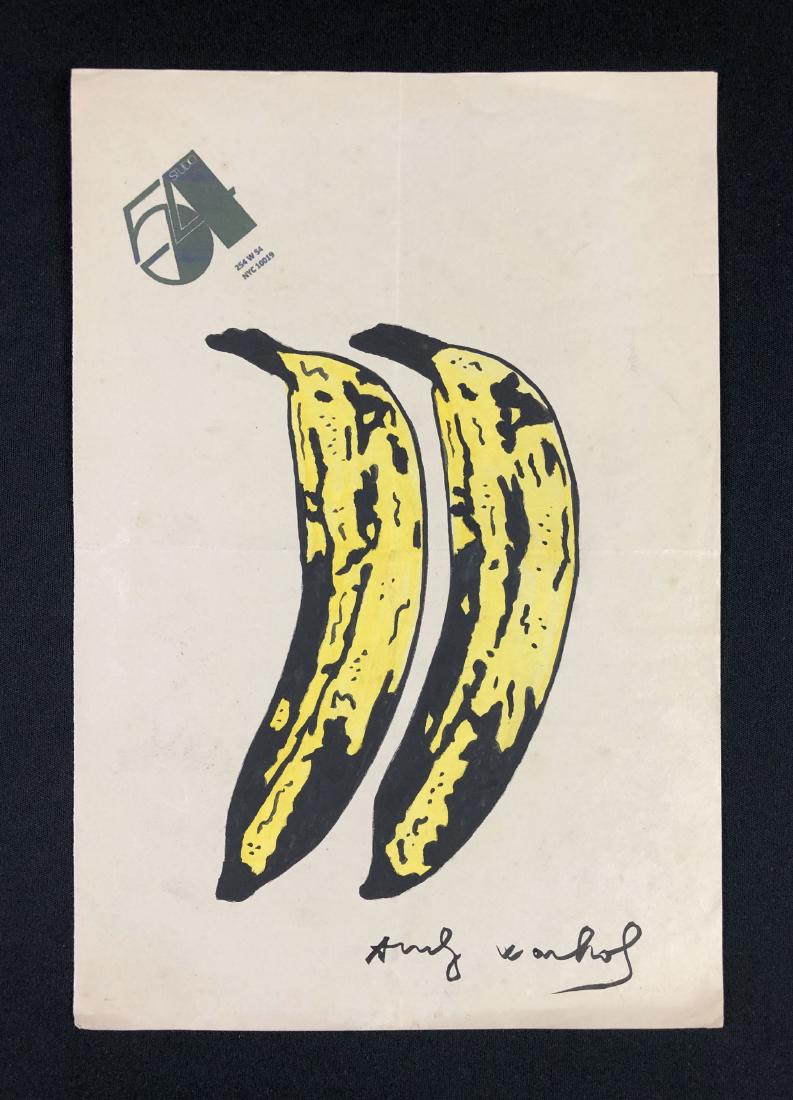 Andy Warhol (American, 1923-1987) -- Hand Painted Mixed (1 of 3)