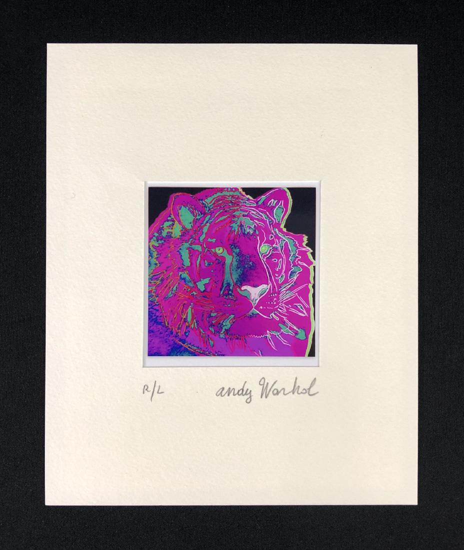 Andy Warhol (American, 1928-1987) -- Hand Signed Fine (1 of 4)