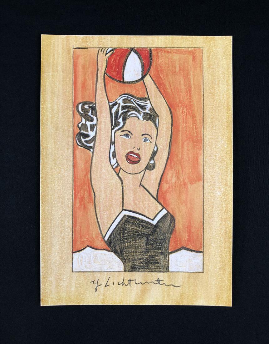 Roy Lichtenstein (American, 1923-1997) -- Hand Drawn (1 of 3)