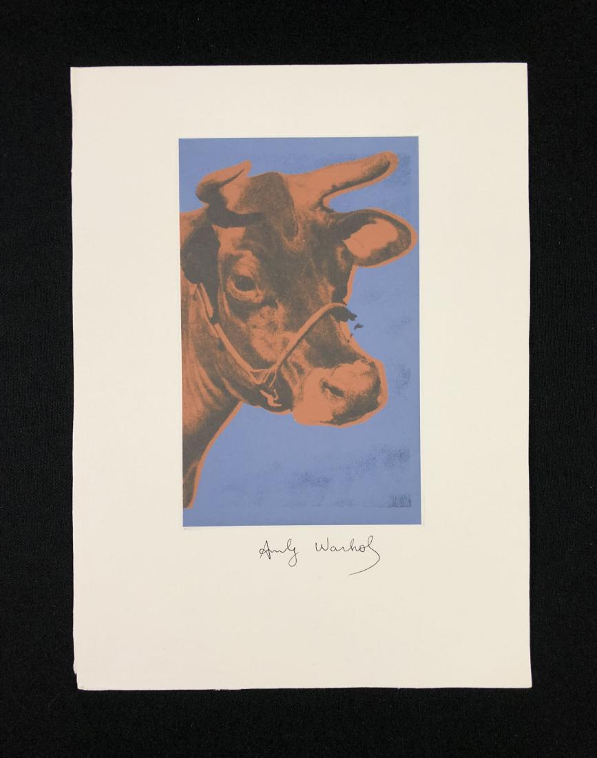 Andy Warhol (American, 1923-1987) -- Hand Signed Fine (1 of 3)