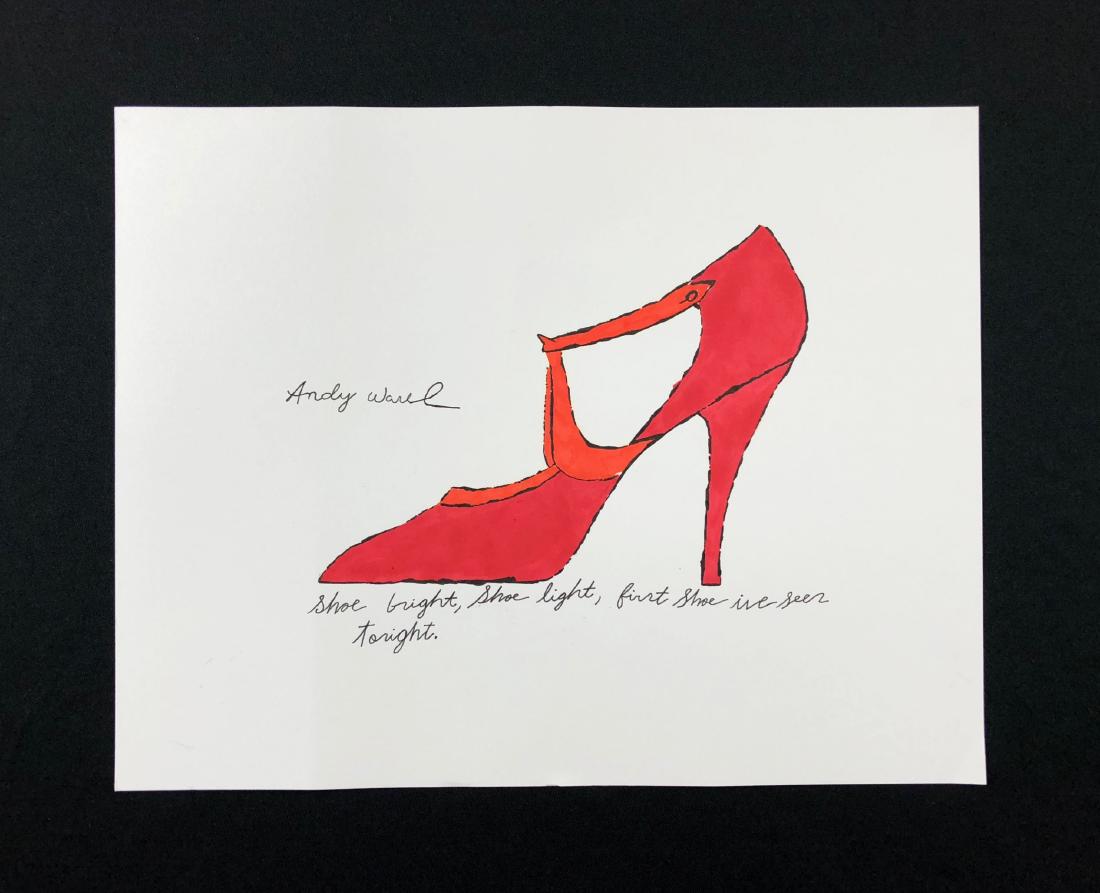 Andy Warhol (American, 1928-1987) -- Hand Drawn / Hand (1 of 4)