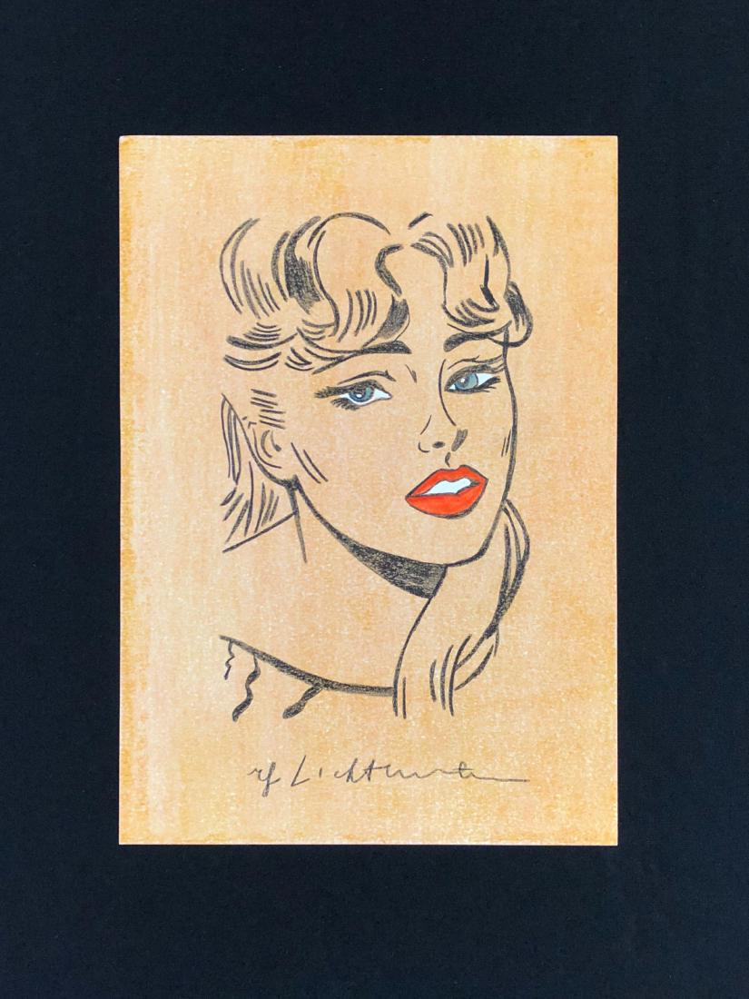 Roy Lichtenstein (American,1923-1997) -- Hand Drawn (1 of 3)