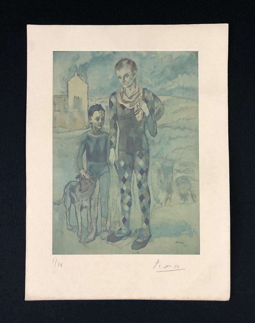 Pablo Picasso (Spanish, 1881-1973) -- Hand Signed Fine (1 of 4)