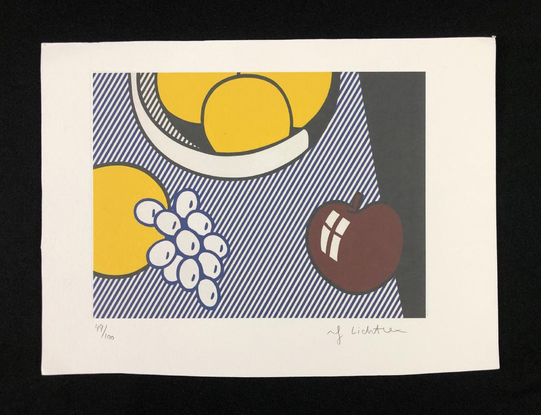 Roy Lichtenstein (American, 1923-1997) -- Hand Signed (1 of 4)