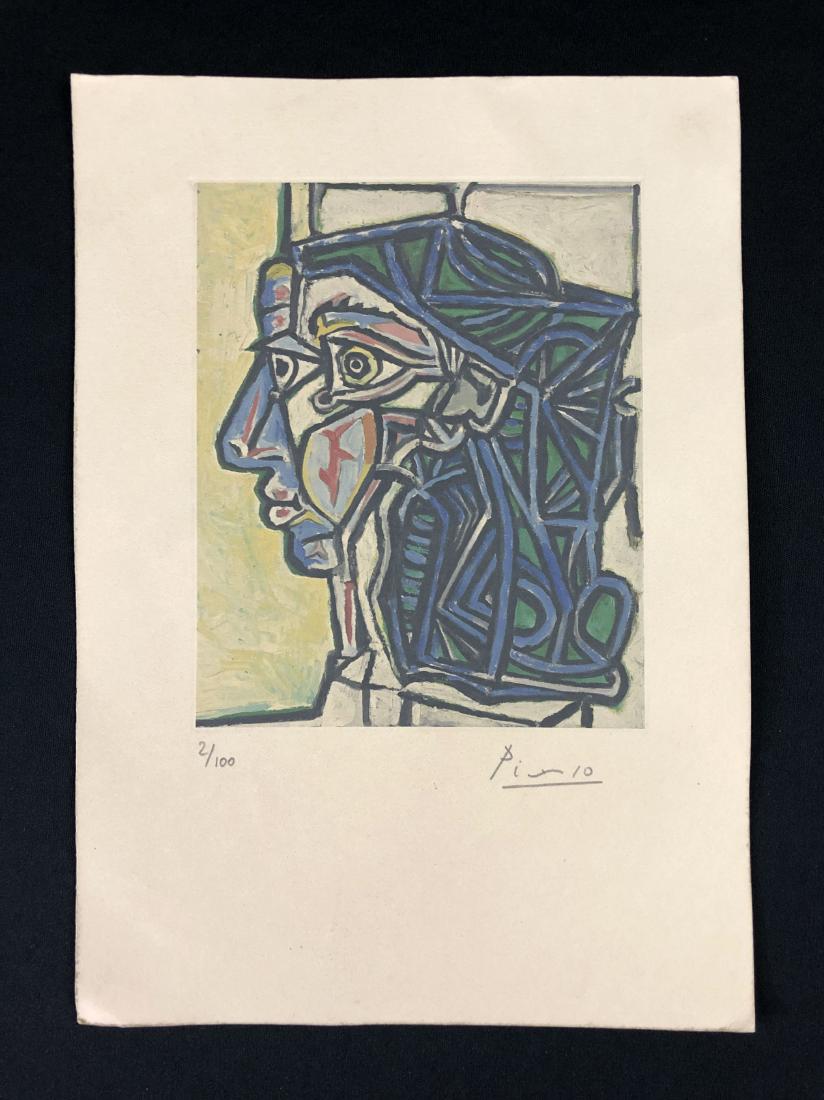 Pablo Picasso (Spanish, 1881-1973) -- Hand Signed Fine (1 of 4)